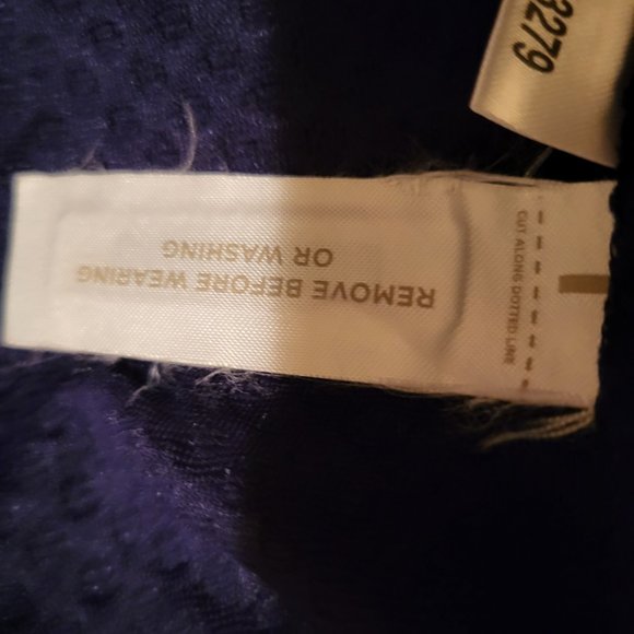 Ann Taylor Loft, Blue Wool Sleeveless Dress - Size 2 - Picture 2 of 3